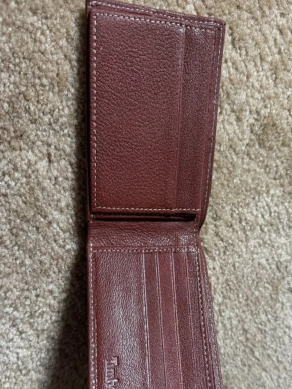 Brown Leather Timberland Wallet